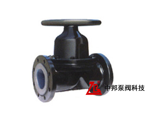 EG41F46英標(biāo)堰式襯氟隔膜閥